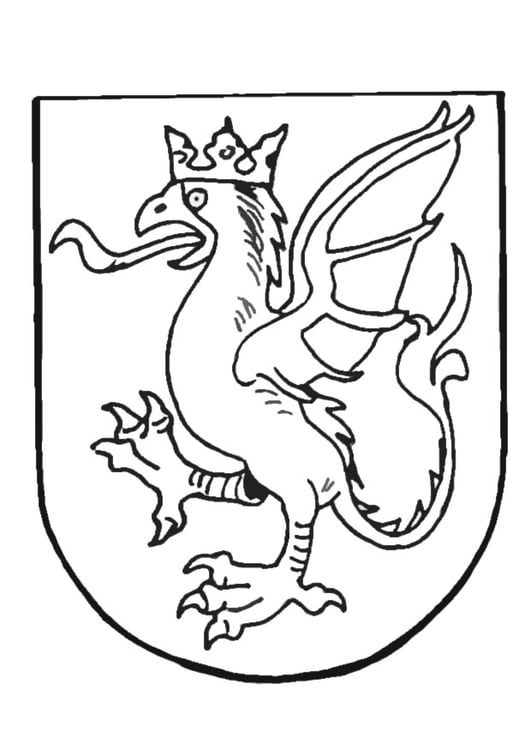 Malvorlage  Wappen