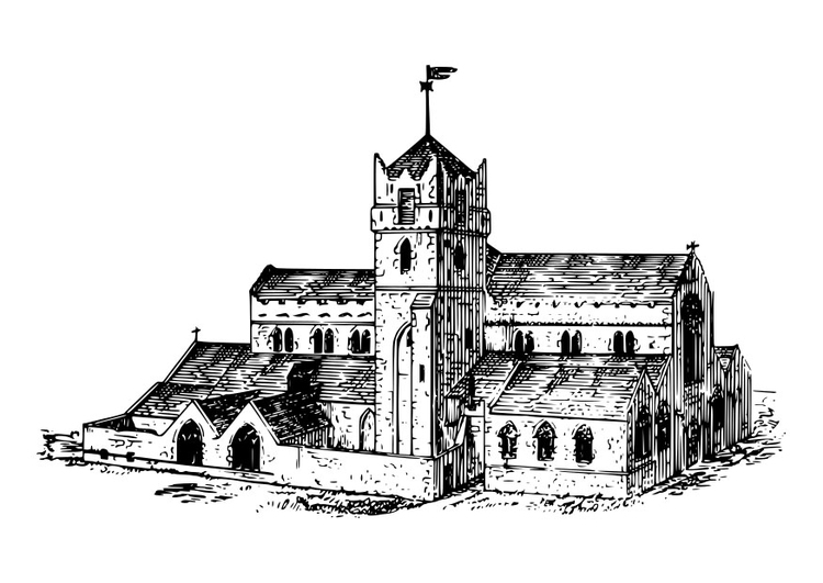 Malvorlage  Waterford Kathedrale