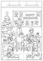 Weihnachten in der Schule