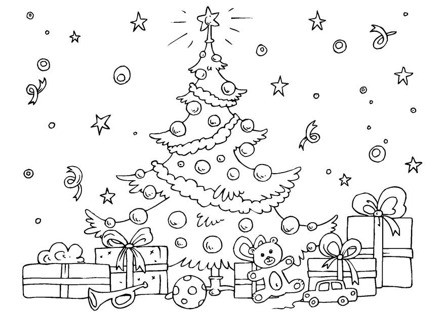 malvorlage weihnachtsbaum  kostenlose ausmalbilder zum