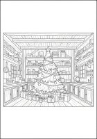 Weihnachtsbaum mit Geschenken