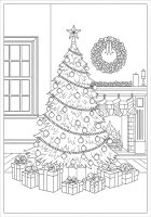 Weihnachtsbaum mit Geschenken