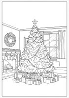 Malvorlage weihnachtsbaum