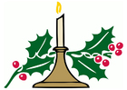 Bild weihnachtskerze