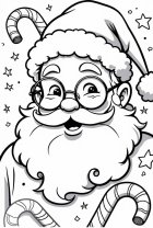 Malvorlage weihnachtsmann 