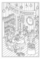Weihnachtsmann-Werkstatt