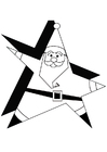 malvorlage Weihnachtsmann 1a