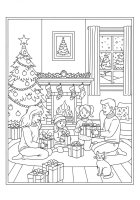 Weihnachtsszene