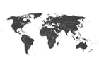 Malvorlagen Weltkarte