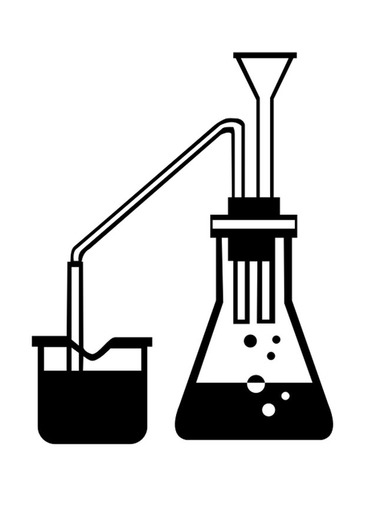 Malvorlage  Wissenschaft