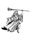 malvorlage Zauberer