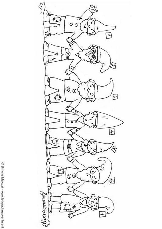 Zwerge 1 - 7